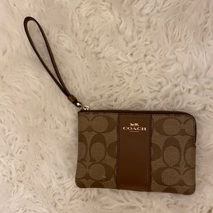 Coach Zip Wristlet